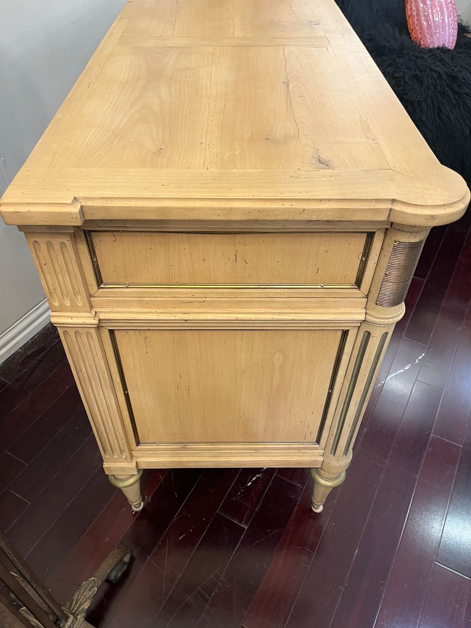 19th Century Louis XVI style 3 Drawer Commode