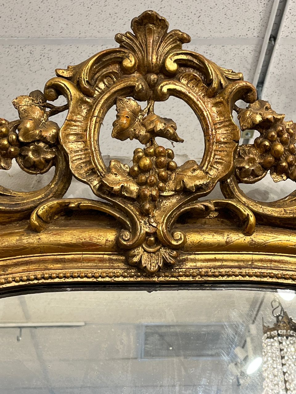 19th Century Giltwood French Mirror