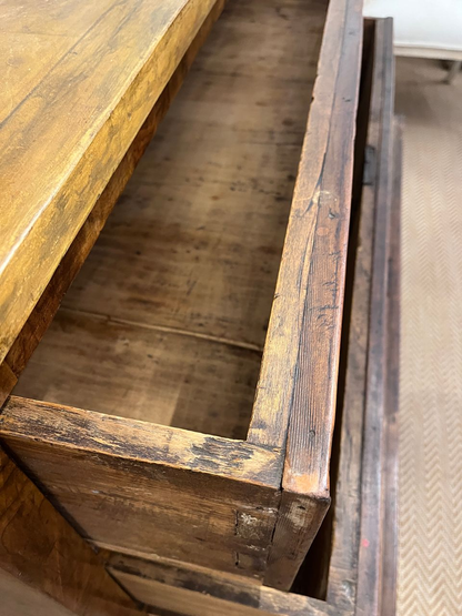 18th Century Italian Commode with Walnut Inlay