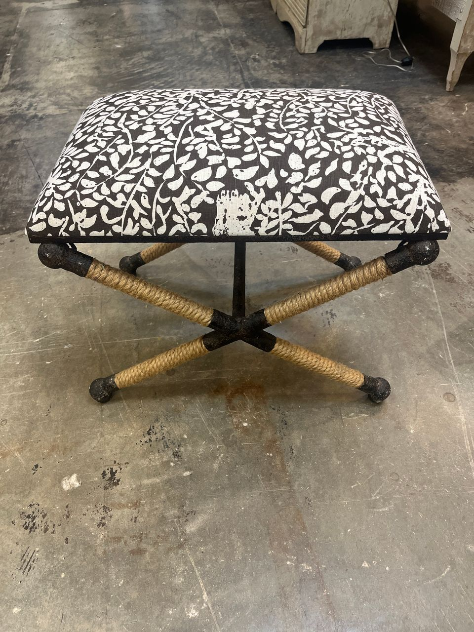 X-Base Footstool Ottoman Bench (2 available)