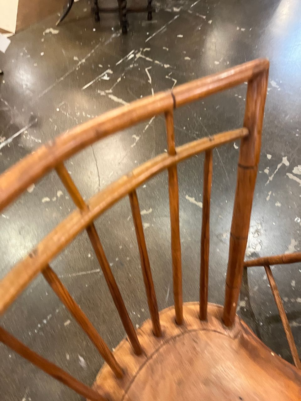 Pair 18th Century Birdcage Windsor Chairs