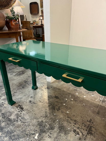 Custom made Lacquered Writing Desk