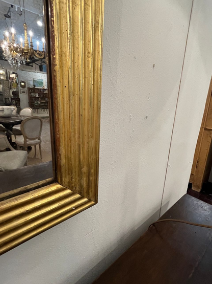 19th Century Gold Gilt French Mirror