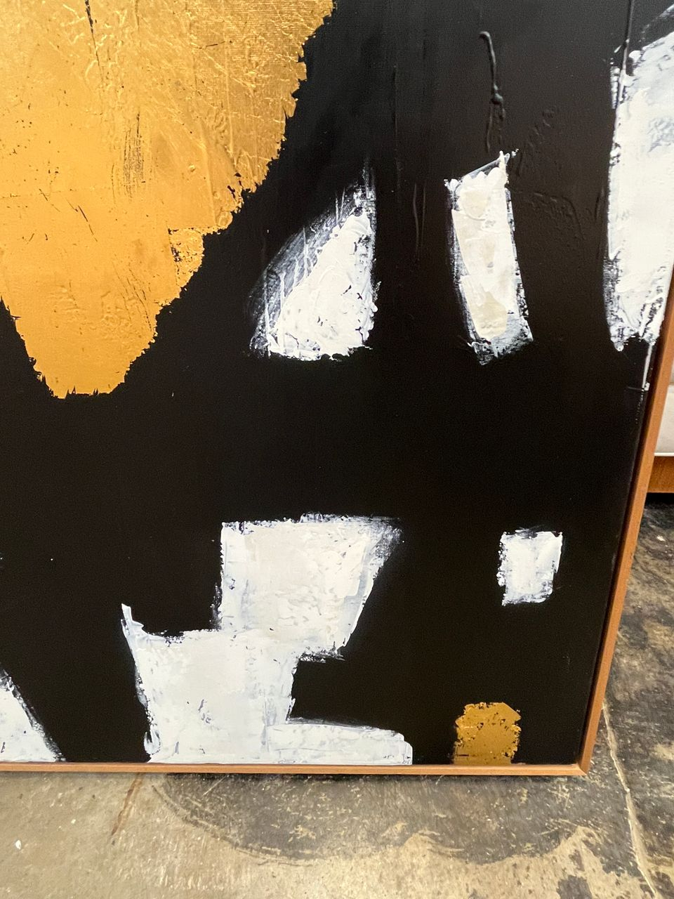 Modern Abstract Oil on Canvas