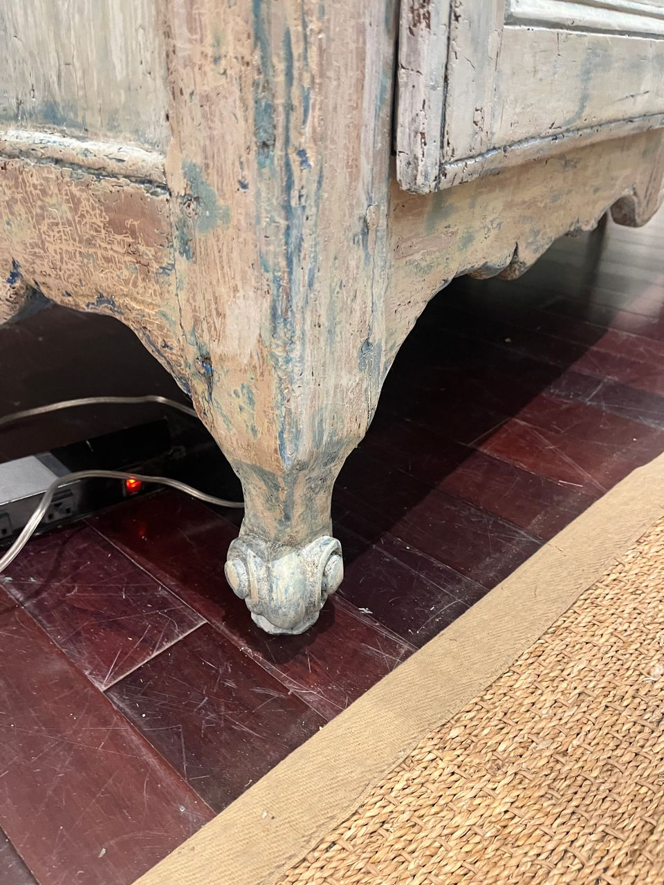 19th Century French Painted Buffet