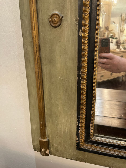 19th Century French Trumeau Mirror