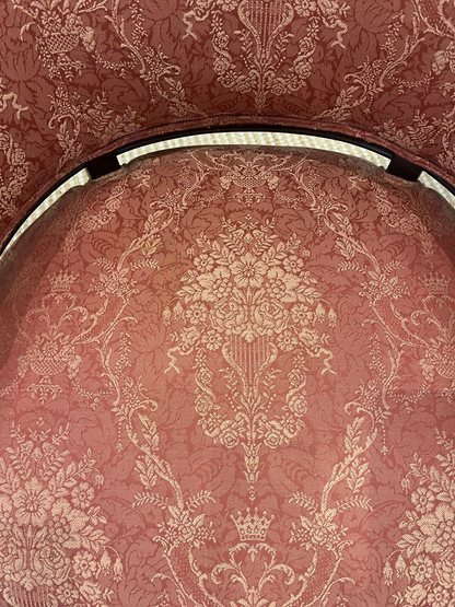 Pair French Louis XV style Armchairs