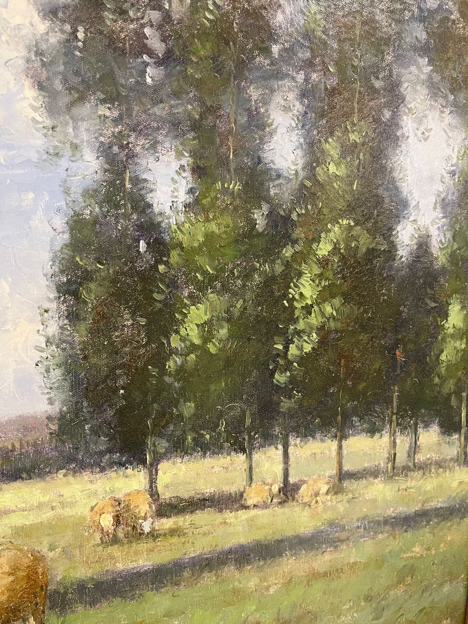 Oil on Canvas Impressionist Landscape