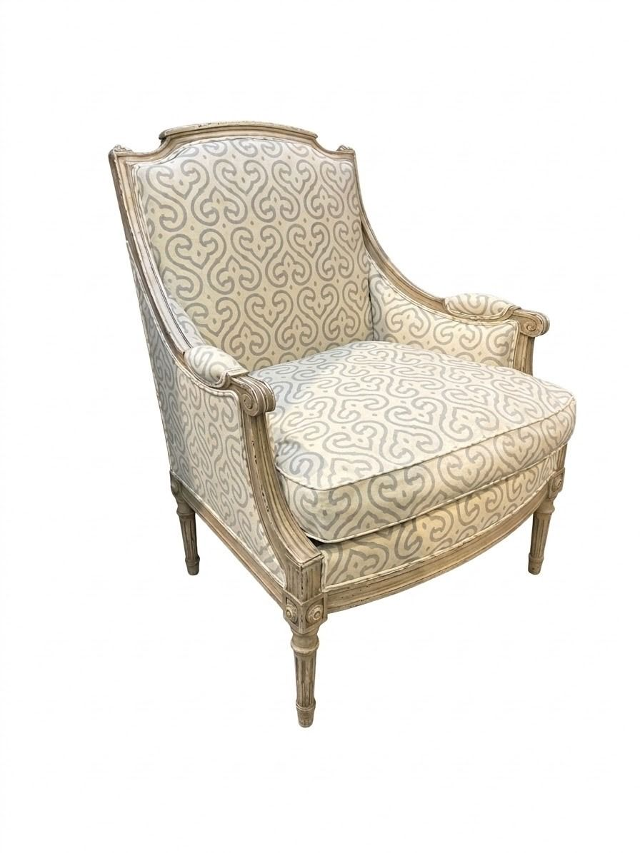 Louis XVI style Bergere Armchair