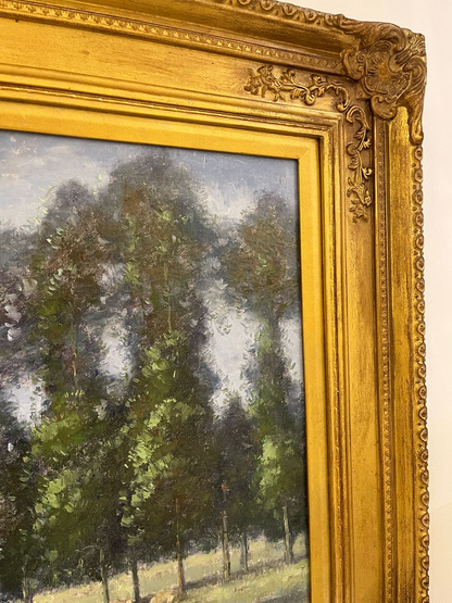 Oil on Canvas Impressionist Landscape