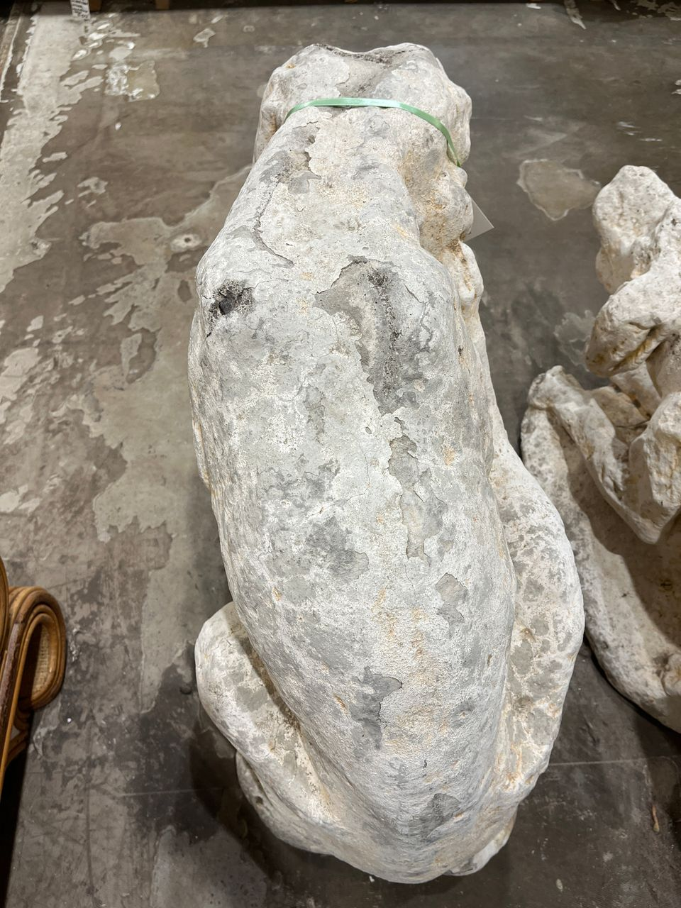 Hand Crafted French Dog Statues