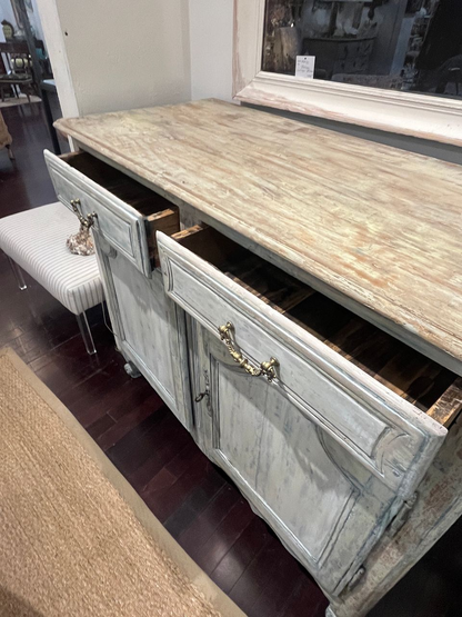19th Century French Painted Buffet