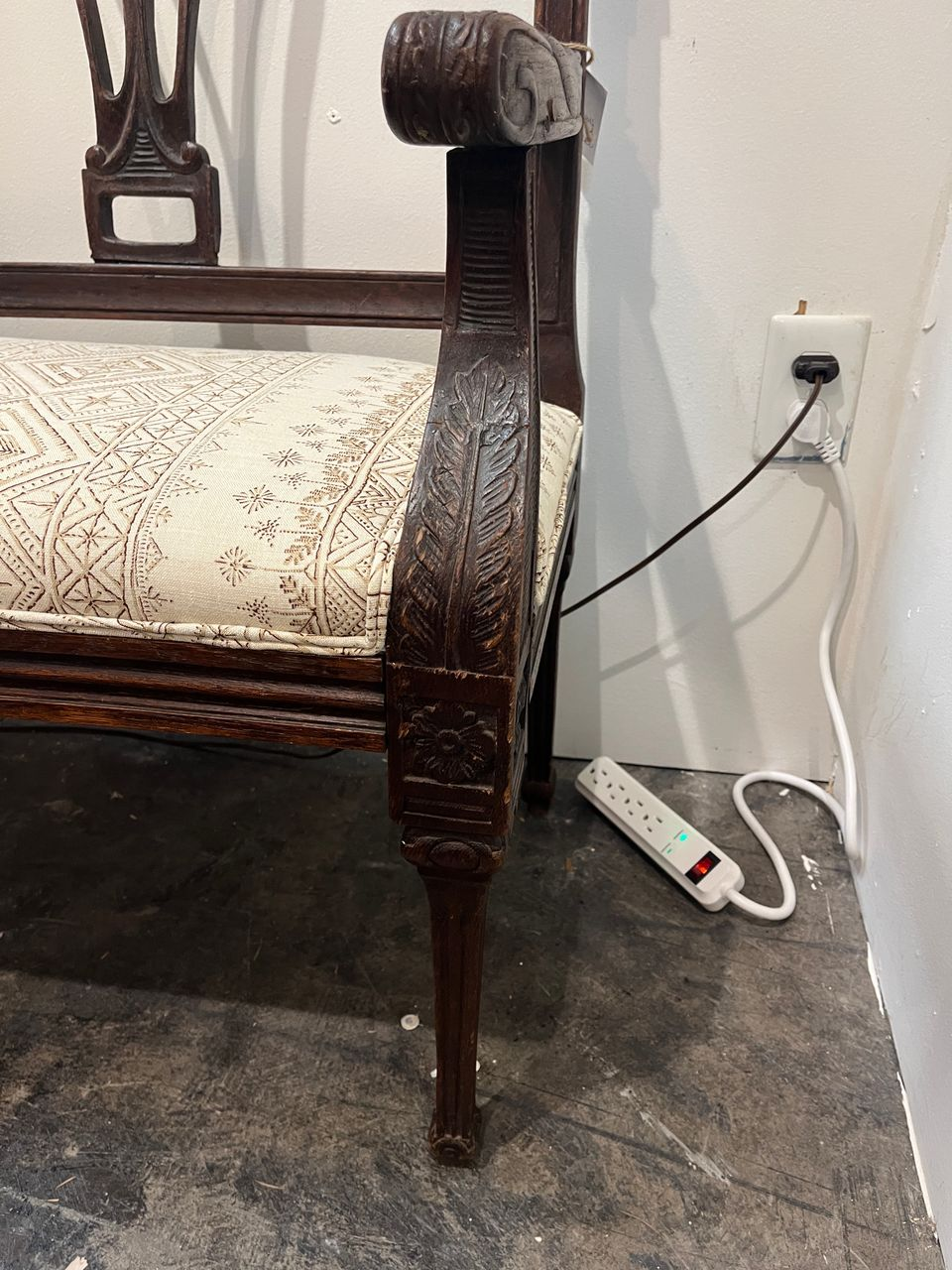 18th Century Louis XVI Bench