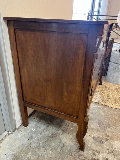 19th Century Louis XVI Walnut Commode