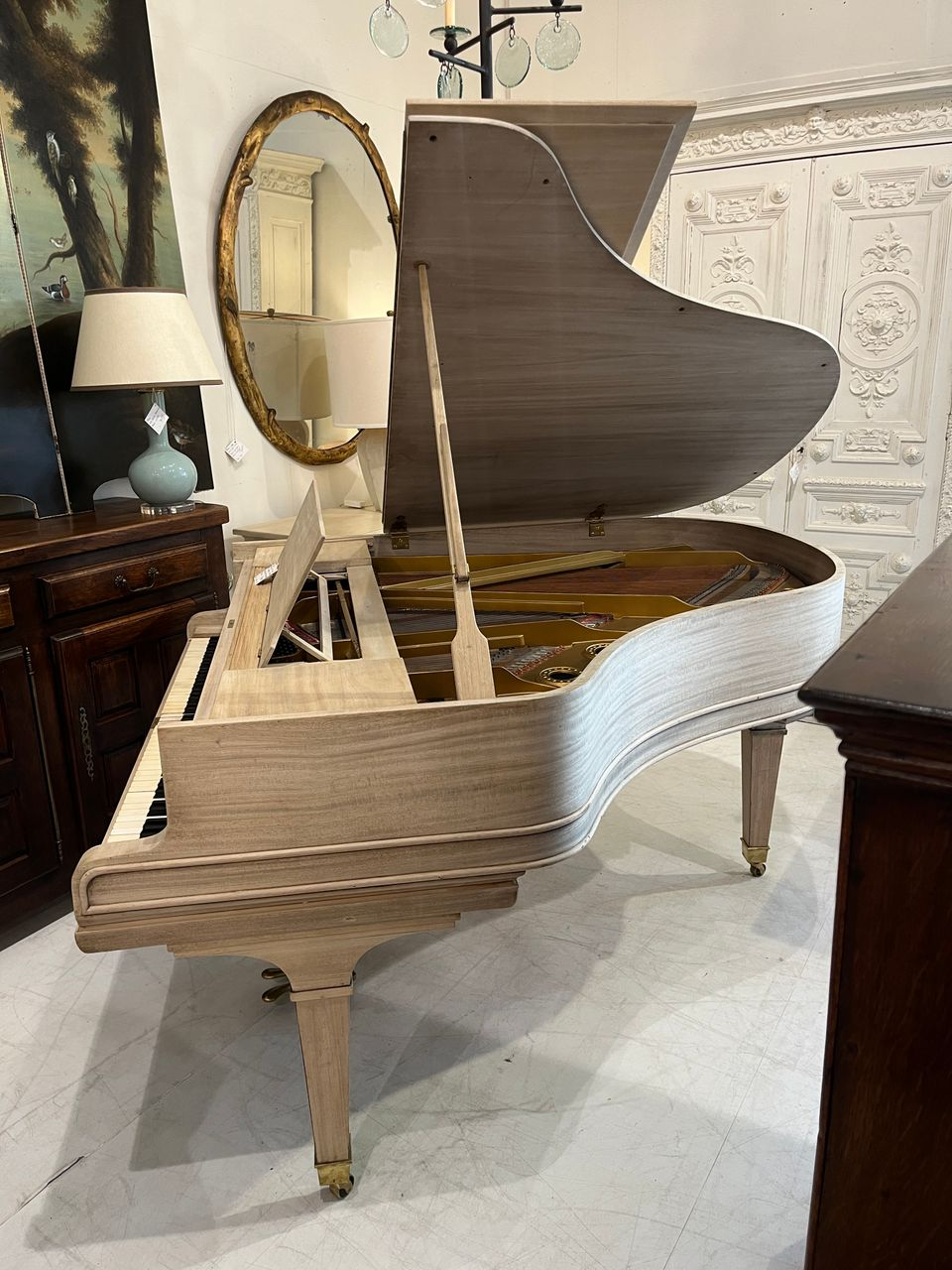 Antique Baby Grand Piano