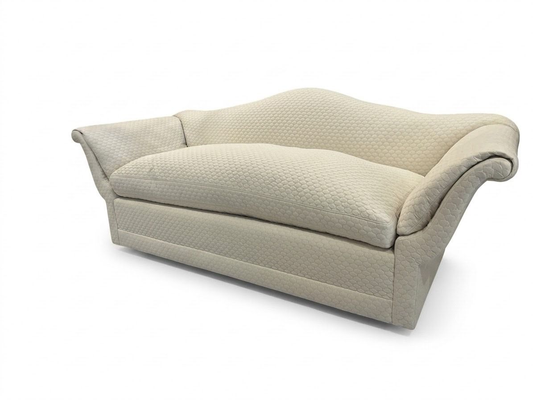 Graceful Vintage Sofa w/ New Pierre Frey Fabric