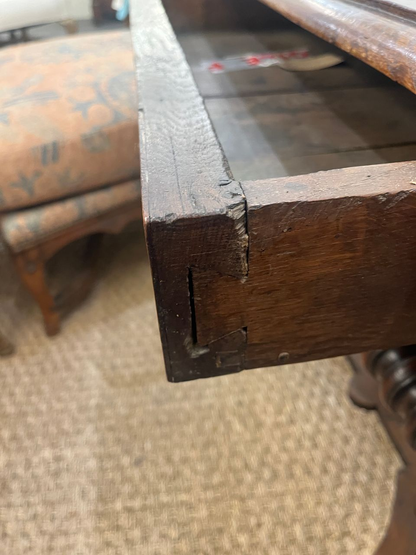 18th Century Spanish Burl Side Table