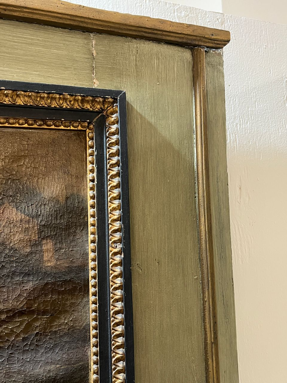 19th Century French Trumeau Mirror