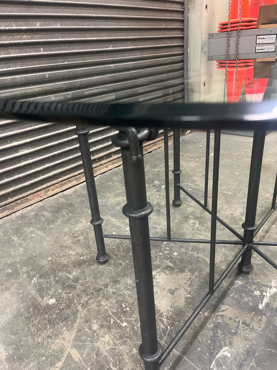Hollywood Regency McGuire style Dining Table