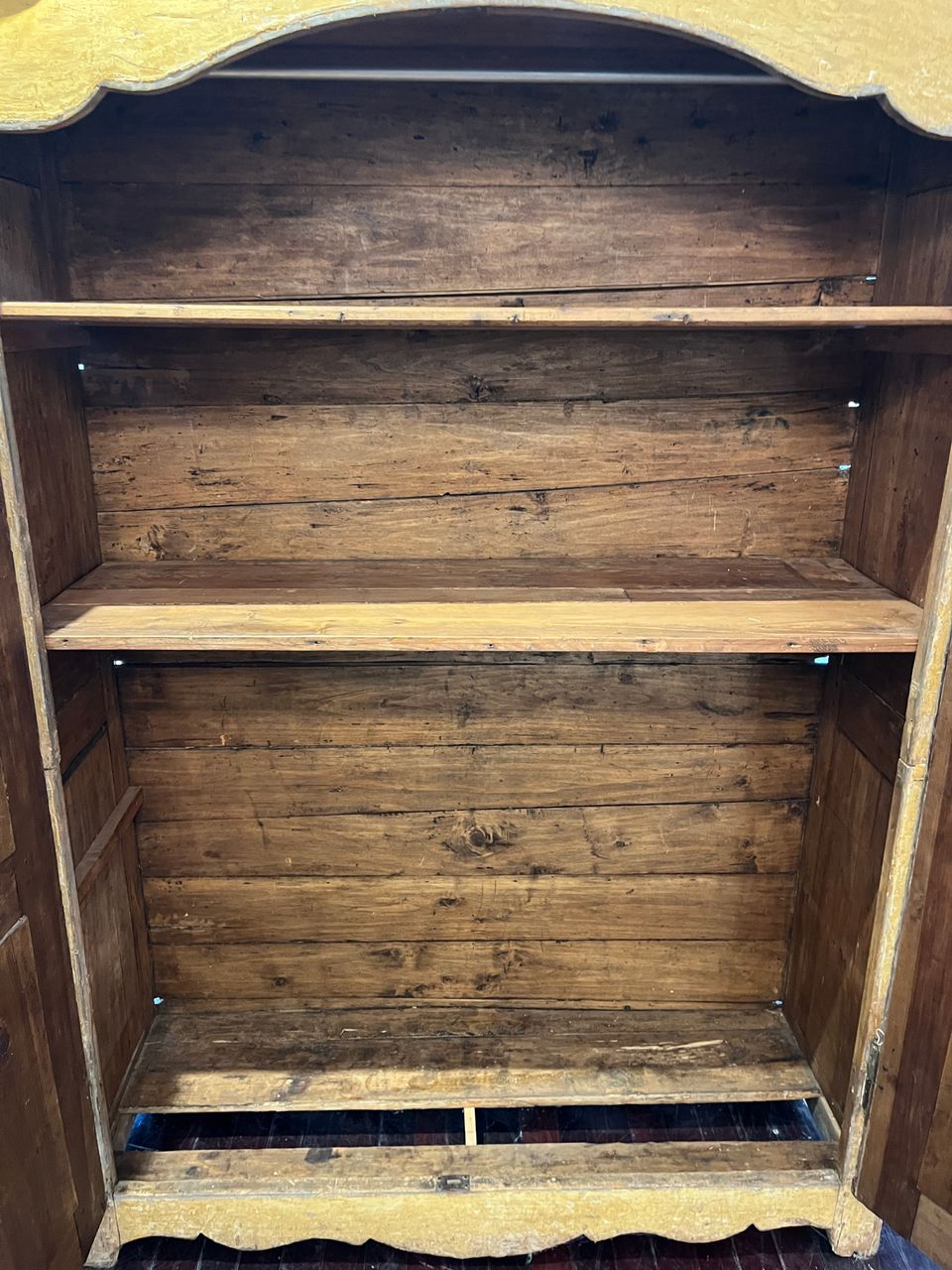18th Century Piedmontese Polenta Armoire