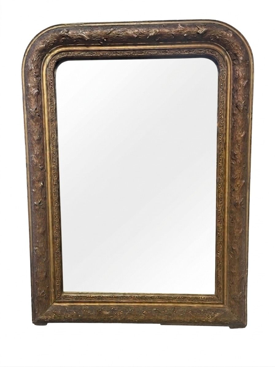 Louis Philippe Faux Bois style Mirror