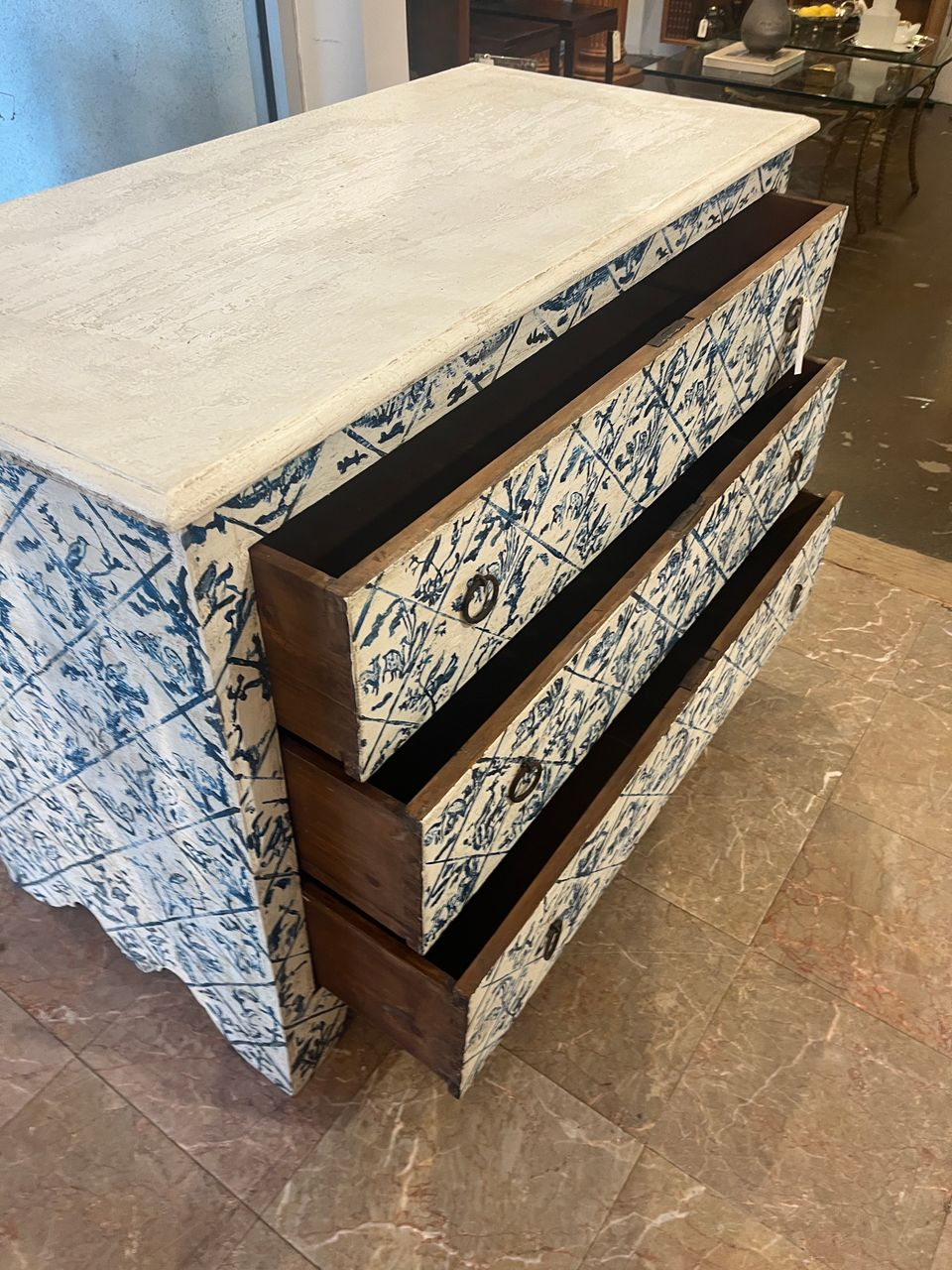 19th Century Painted Italian Chest
