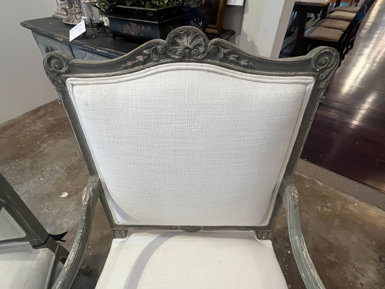 Pair of French 19th Century Fauteuils Armchairs