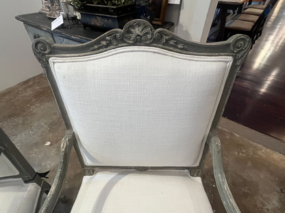 Pair of French 19th Century Fauteuils Armchairs