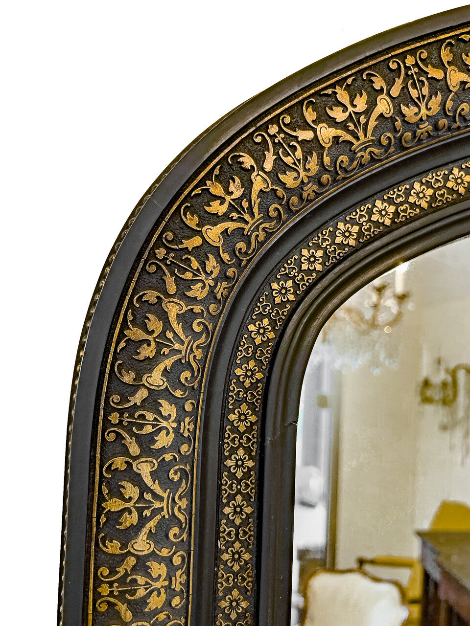 19th Century French Napoleon III Mirror