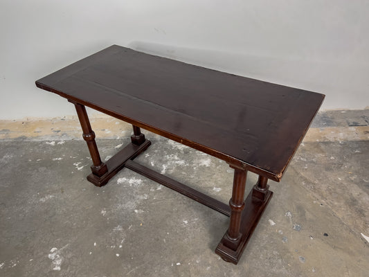 19th Century Italian Walnut Console Table