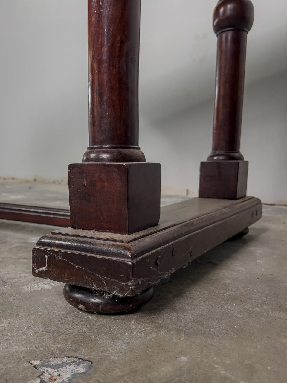 19th Century Italian Walnut Console Table