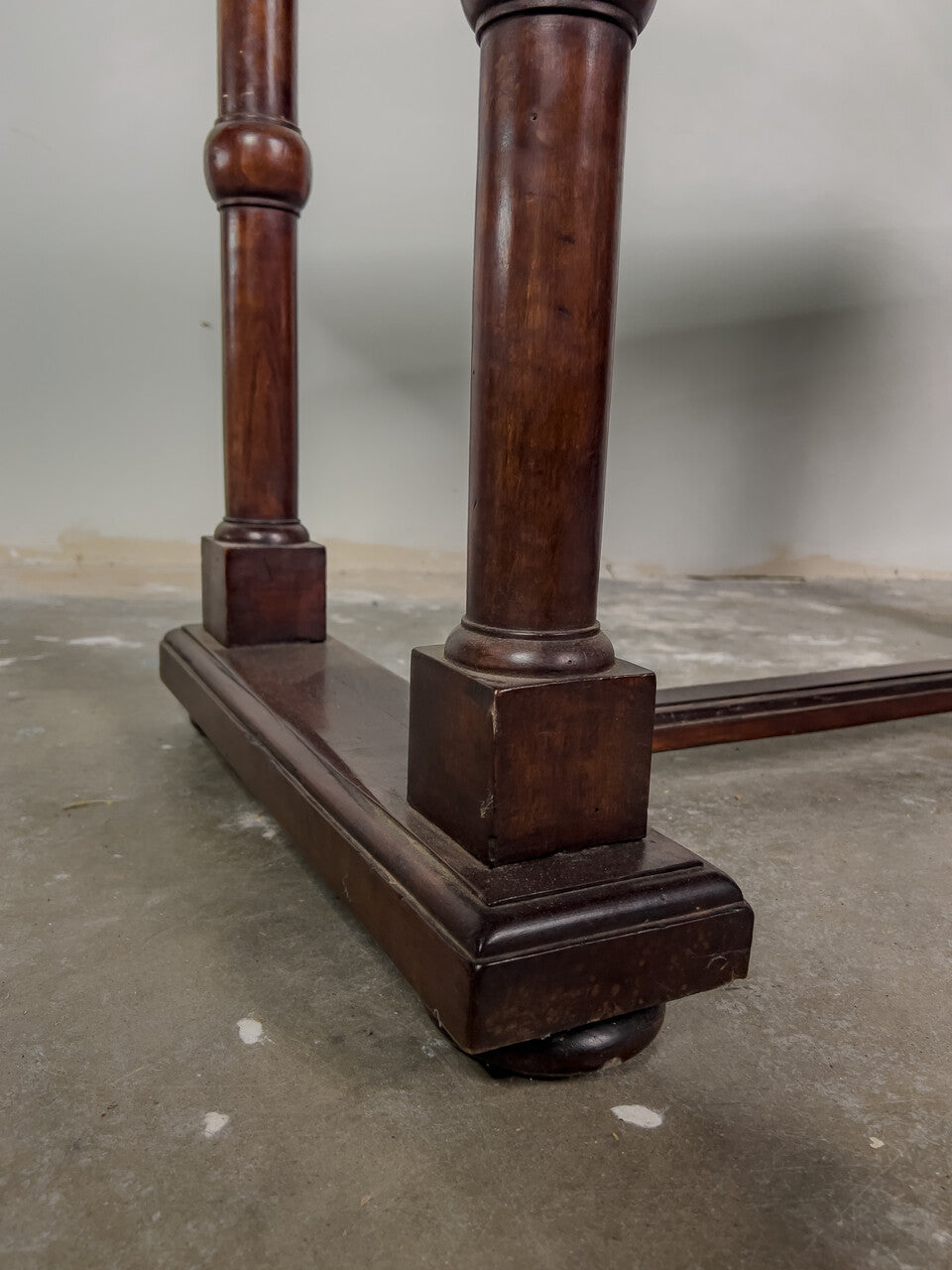 19th Century Italian Walnut Console Table