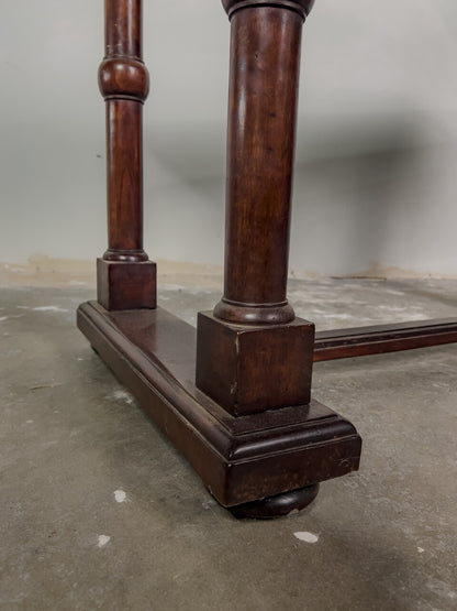 19th Century Italian Walnut Console Table