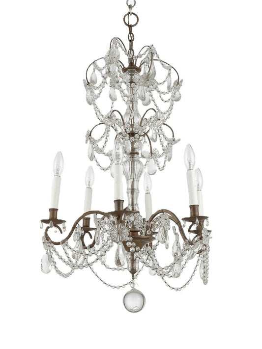 Beautiful 19th Century Crystal Chandelier