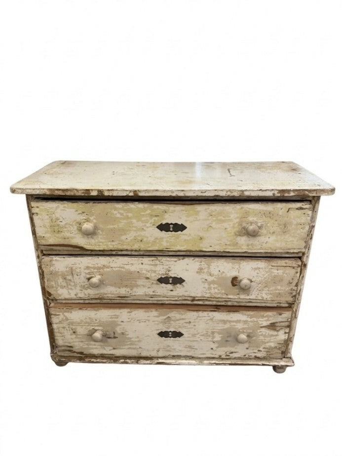 19th Century Swedish Painted Chest of Drawers