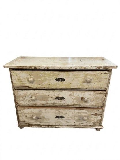 19th Century Swedish Painted Chest of Drawers