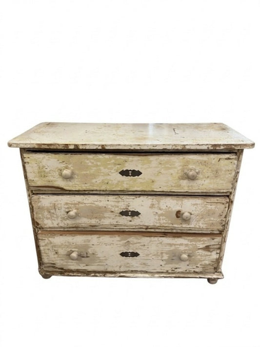 19th Century Swedish Painted Chest of Drawers
