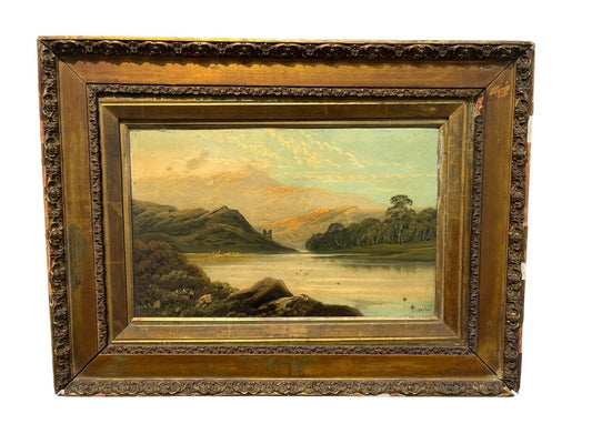 Oil on Panel Landscape Roberto A.K. Marshall