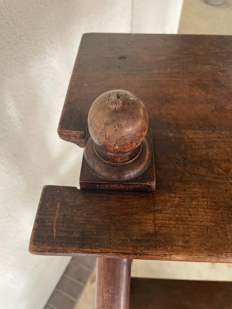 19th Century English Oak Library Steps
