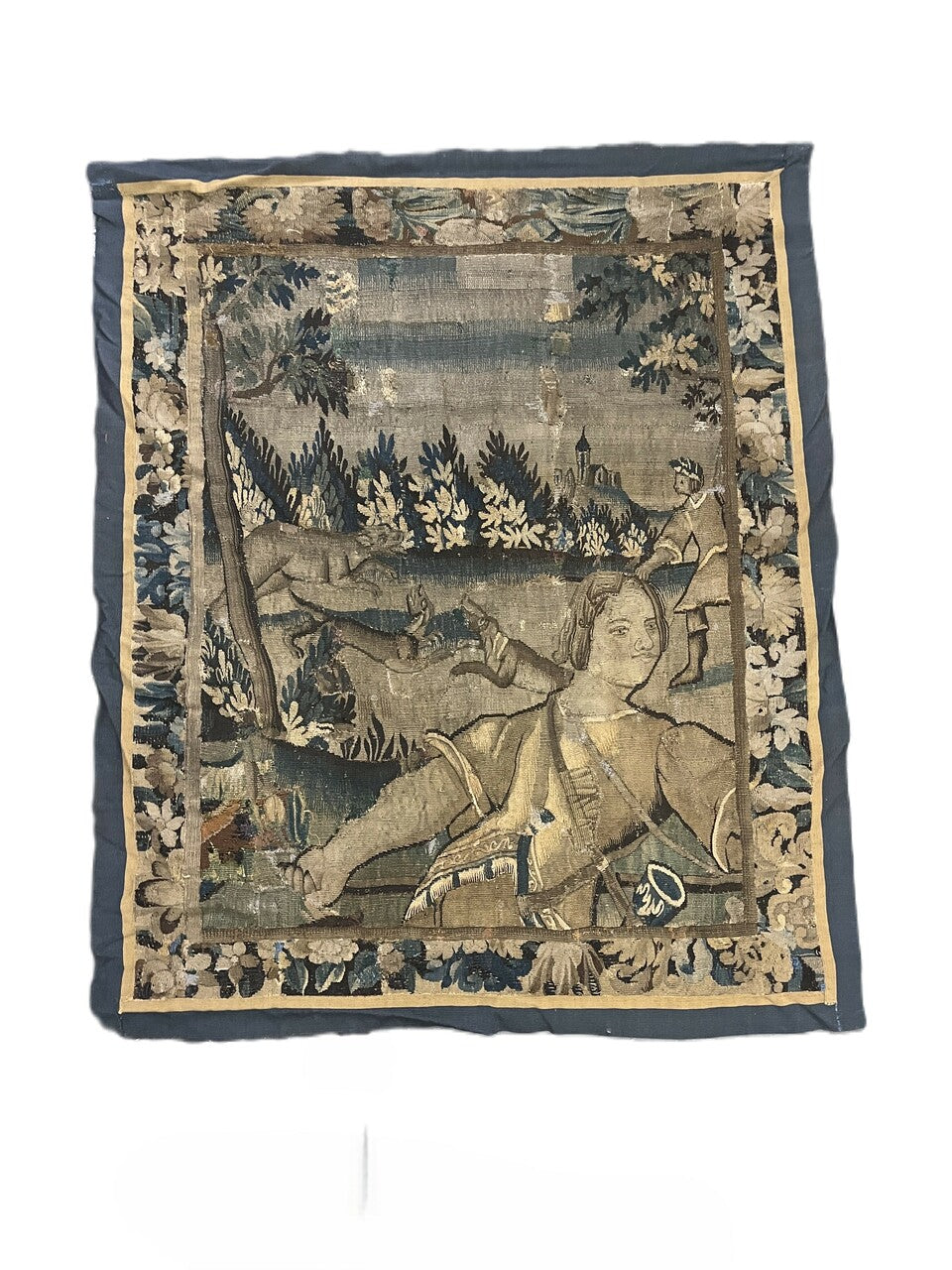 17th Century Hunt Scene Tapestry