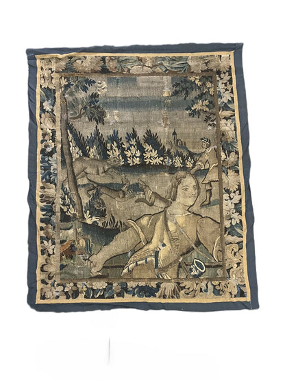 17th Century Hunt Scene Tapestry