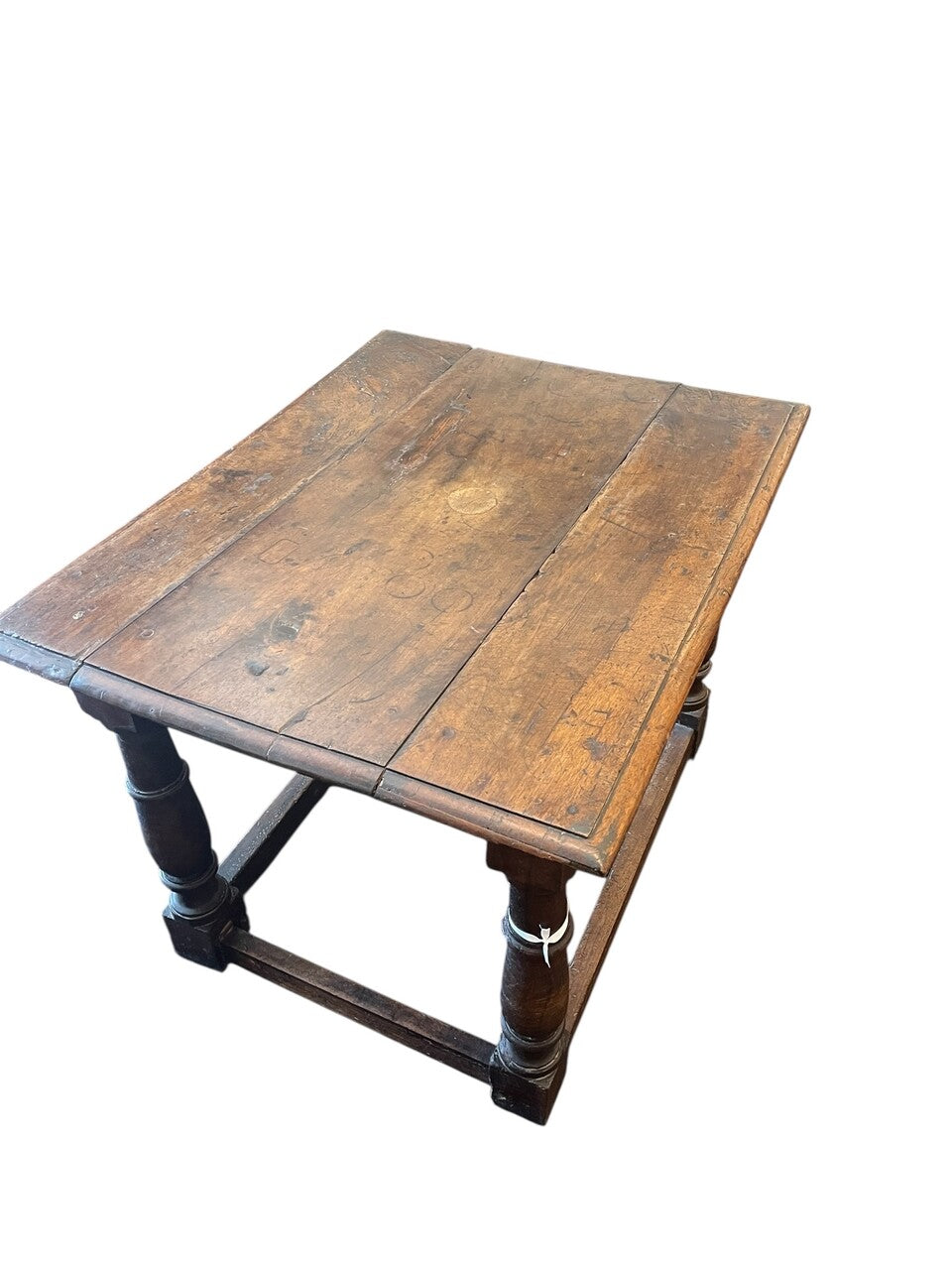 18th Century English Oak Lamp Table