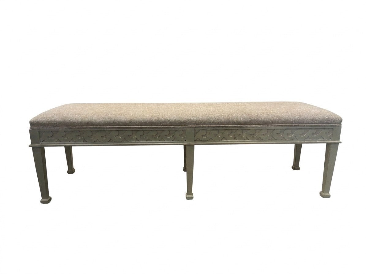 Long Gustavian Style Bench