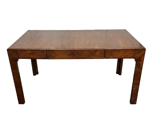 Mid Century Modern Drexel Burl Walnut Writing Desk