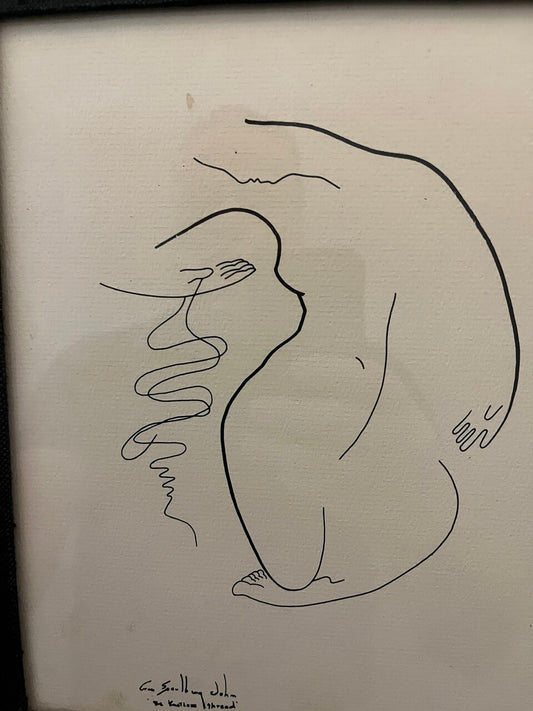 1922 Drawing by Grace Spaulding John