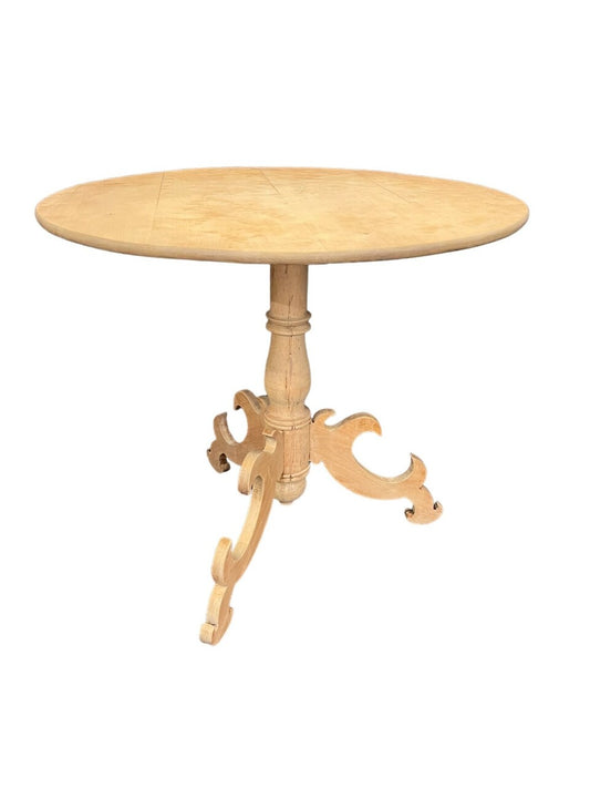 19th Century Swedish Tilt Top Accent Table