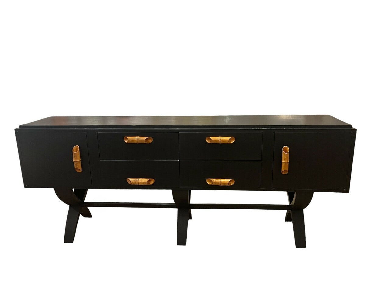 Custom Made Mid Century Style Credenza