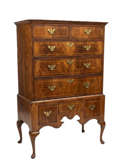 18th Century Highboy Chest on Stand