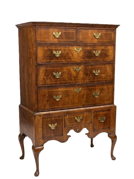 18th Century Highboy Chest on Stand