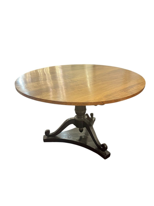 19th Century French Tilt Top Center Table
